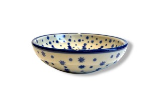 B89 Bunzlau Serveer Schaal 339X Ø 13 cm Kerst